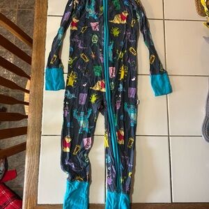 Little Sleepies Monster inc One Piece Pajama